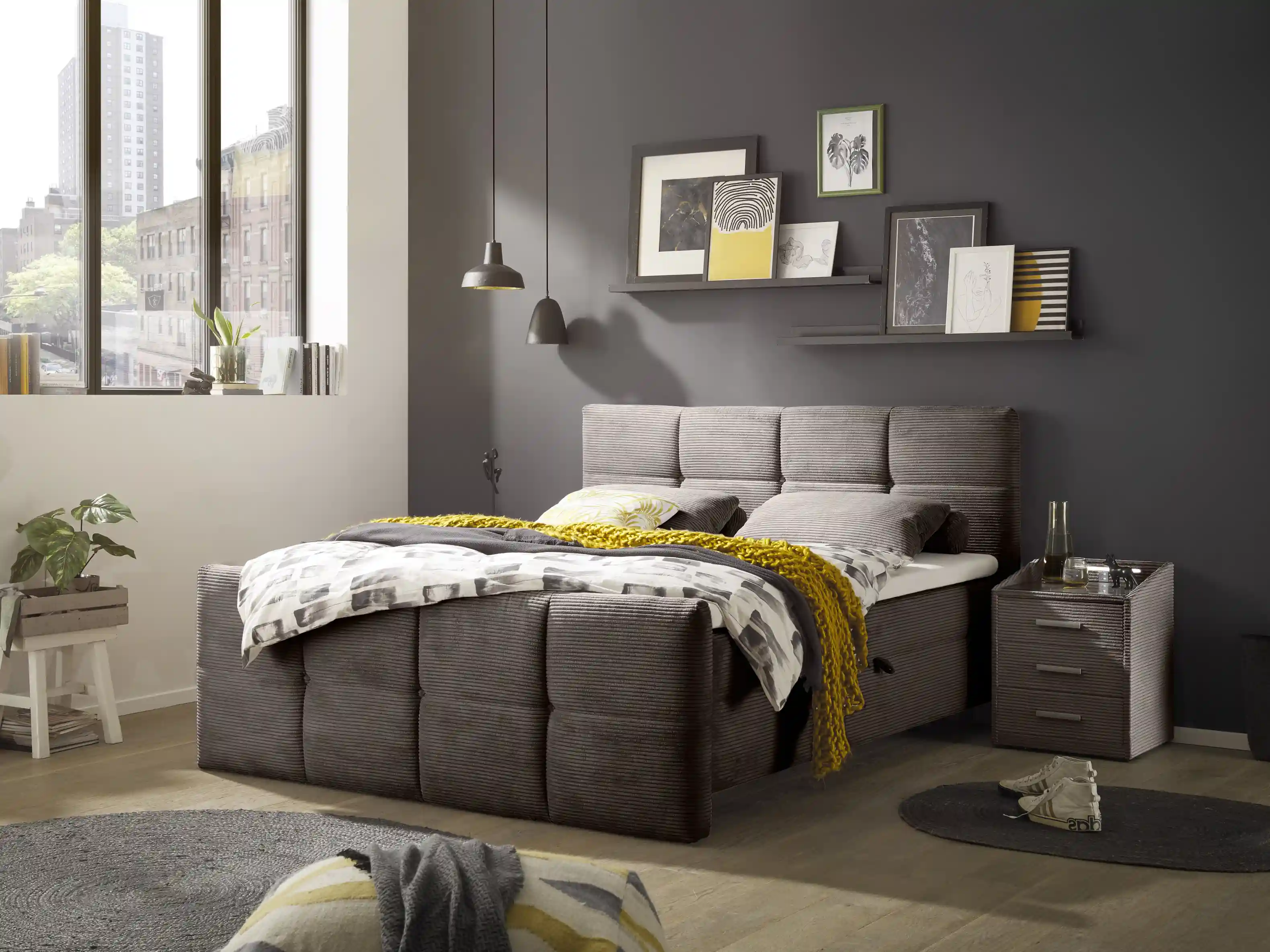 Boxbett Böhrde | Braun