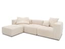 Ecksofa Dorna V | Weiß 3