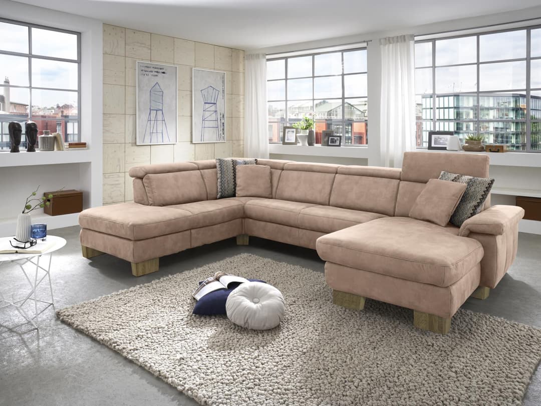 Wohnlandschaft Pomezia VI | Braun
