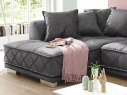 Ecksofa Basil | Grau