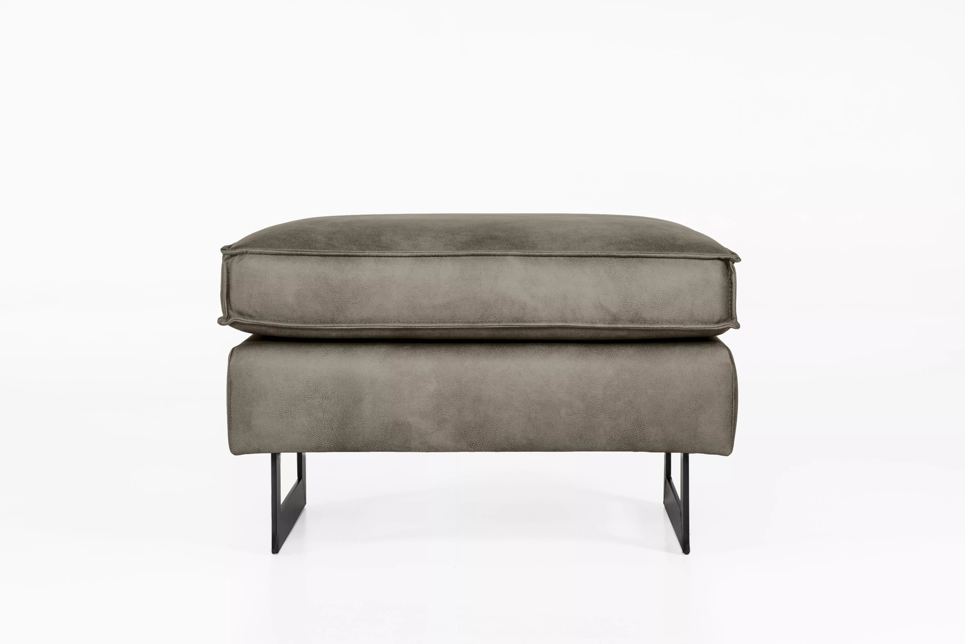 Polsterhocker Kellan III | Braun