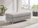 Polsterhocker Monno III | Grau