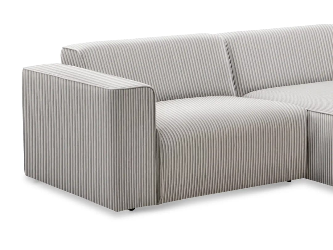 Kabs Ecksofa Kaja V | Weiß