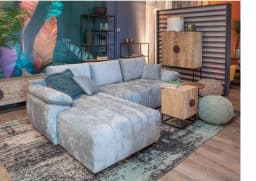 Ecksofa Goni | Grau