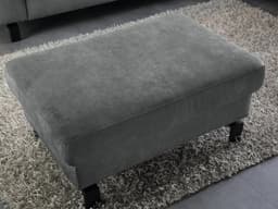 Polsterhocker Cabianca X | Grau