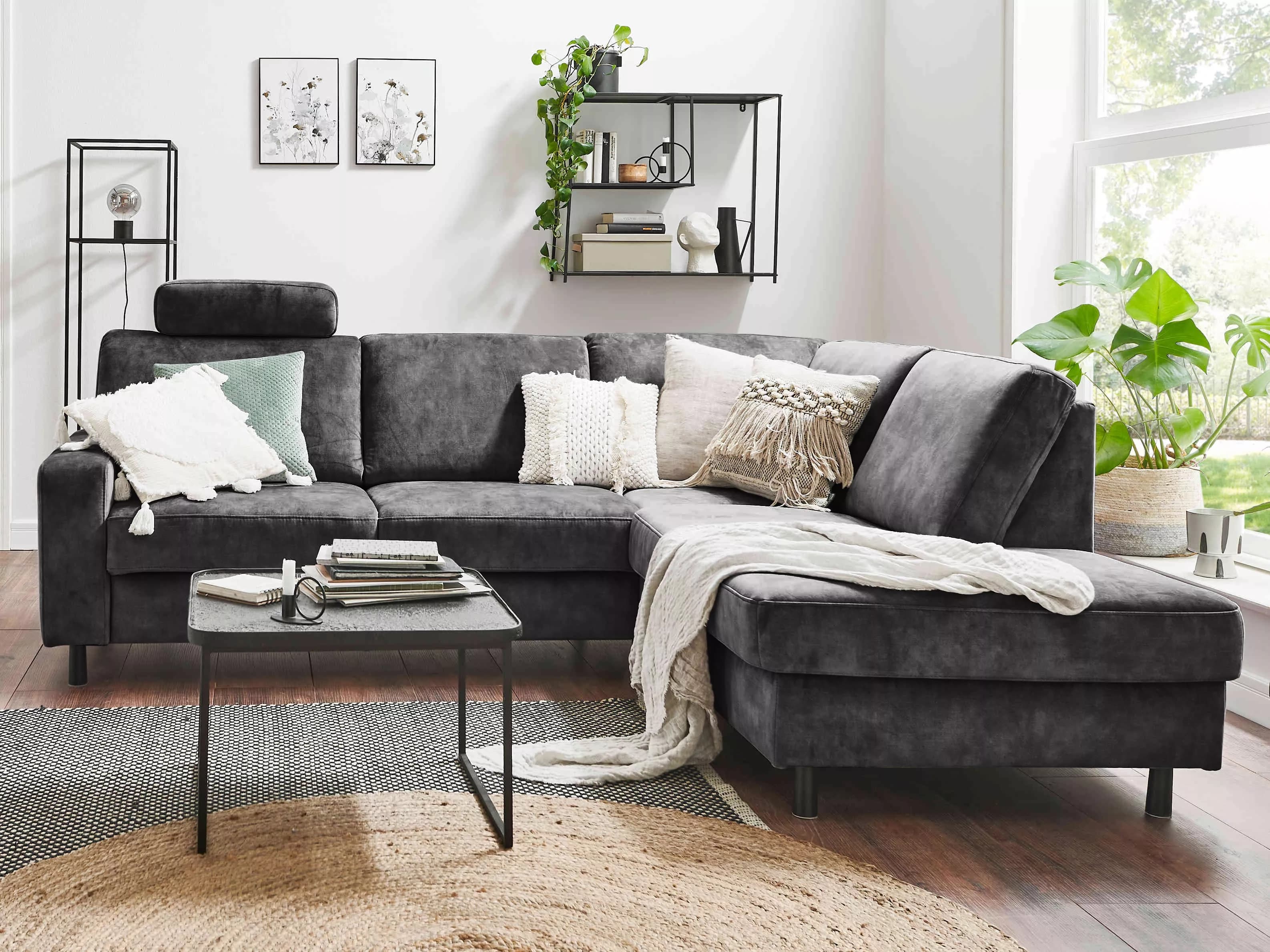 Ecksofa Zena IX | Grau