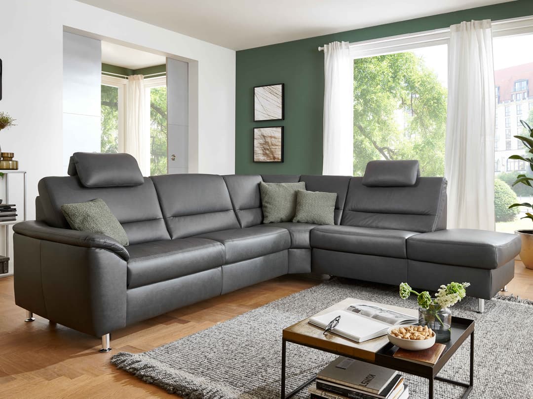 Ecksofa Provesano II | Grau