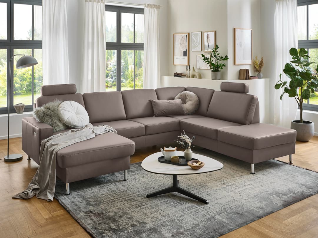 Wohnlandschaft Pereira II | Braun