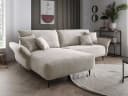 Ecksofa Bagira | Weiß