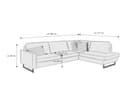 Ecksofa Kellan | Braun 4