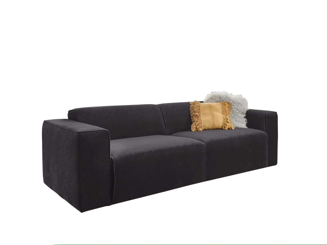 Einzelsofa Kaja III | Grau