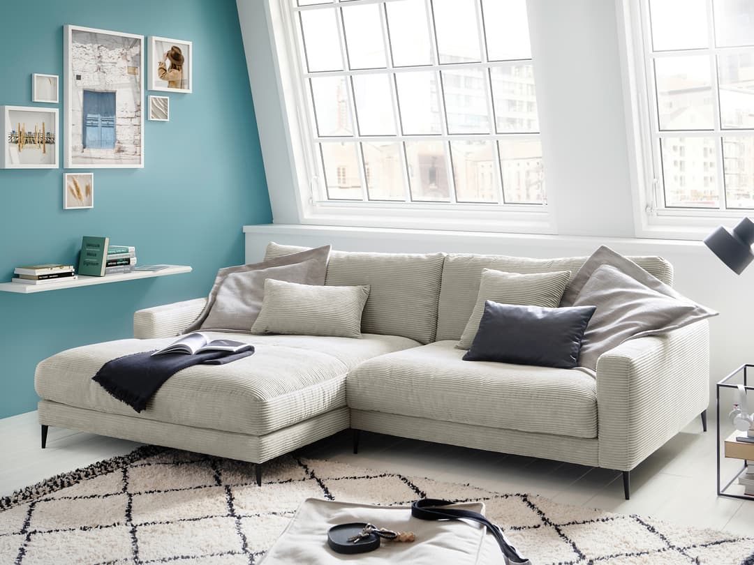 Ecksofa Cortino VII | Grau