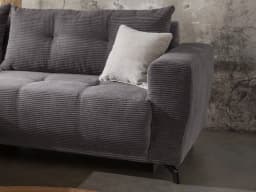 Ecksofa Birden | Grau
