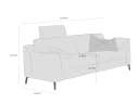 Einzelsofa Parula A III | Braun 3