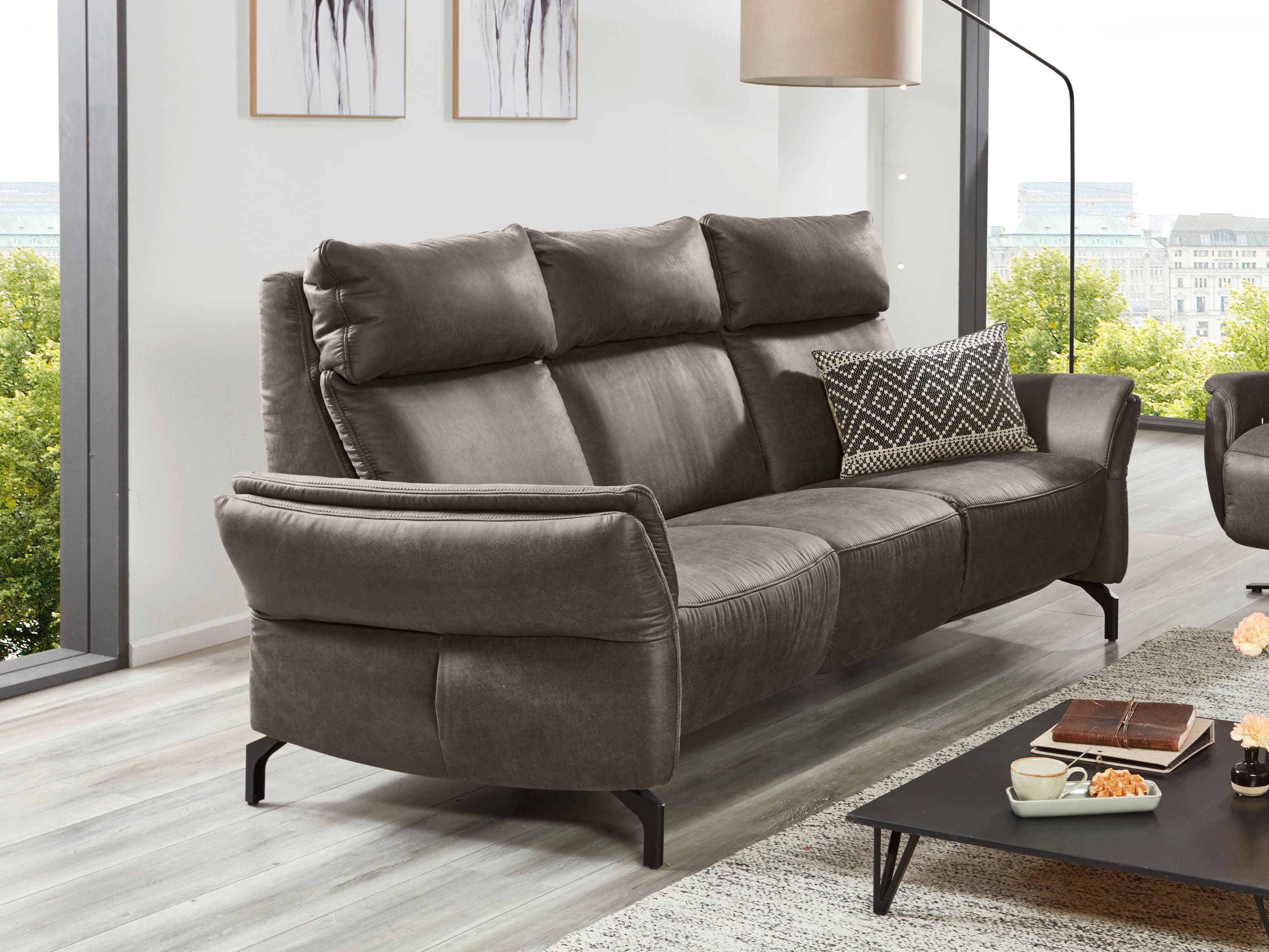 Relaxsessel Perm Lazyline | Grau