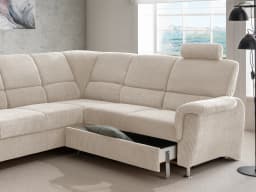 Ecksofa Bulma II | Grau
