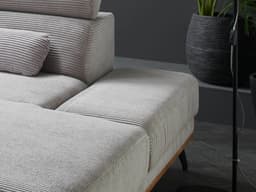 Ecksofa Irida | Grau