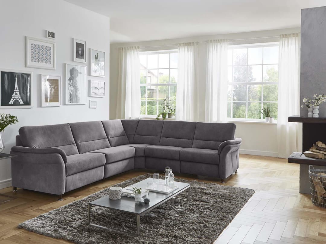 Ecksofa Zanano VIII | Grau