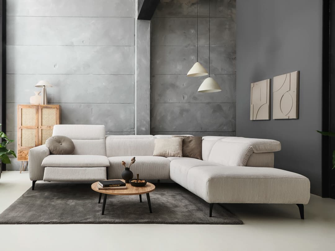 Ecksofa Karlo IV | Grau