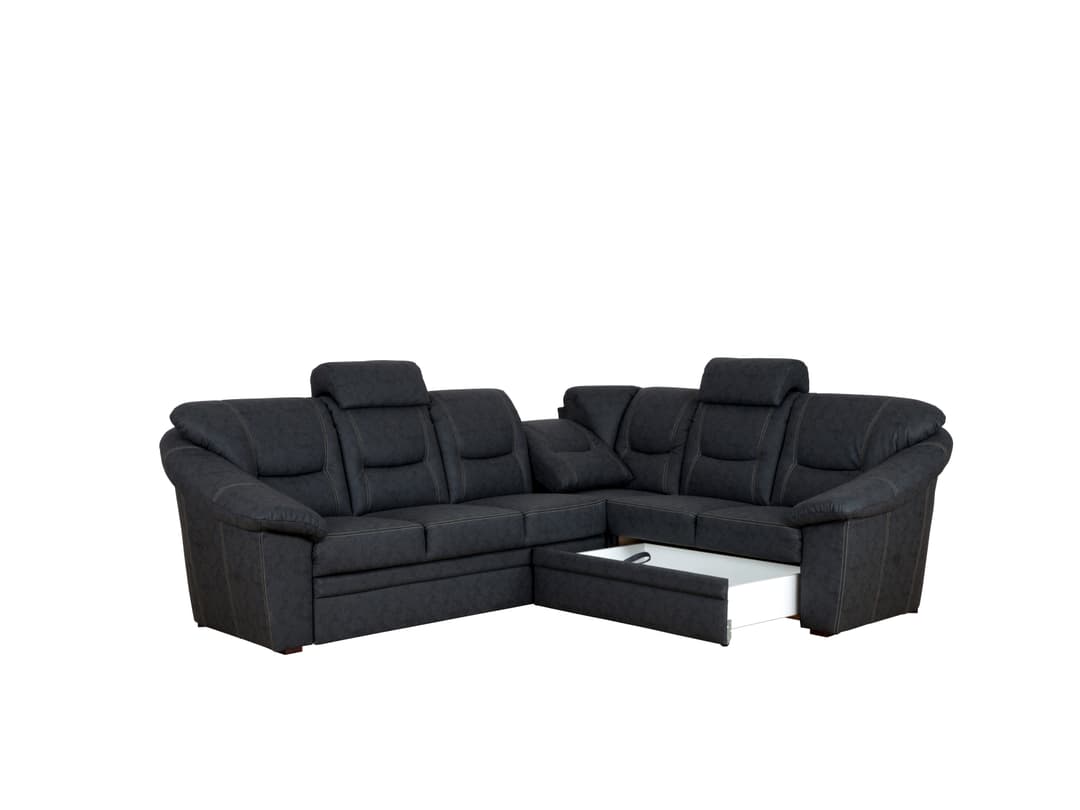 Ecksofa Mesero III | Grau