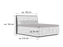Boxspringbett Callin | Beige 4