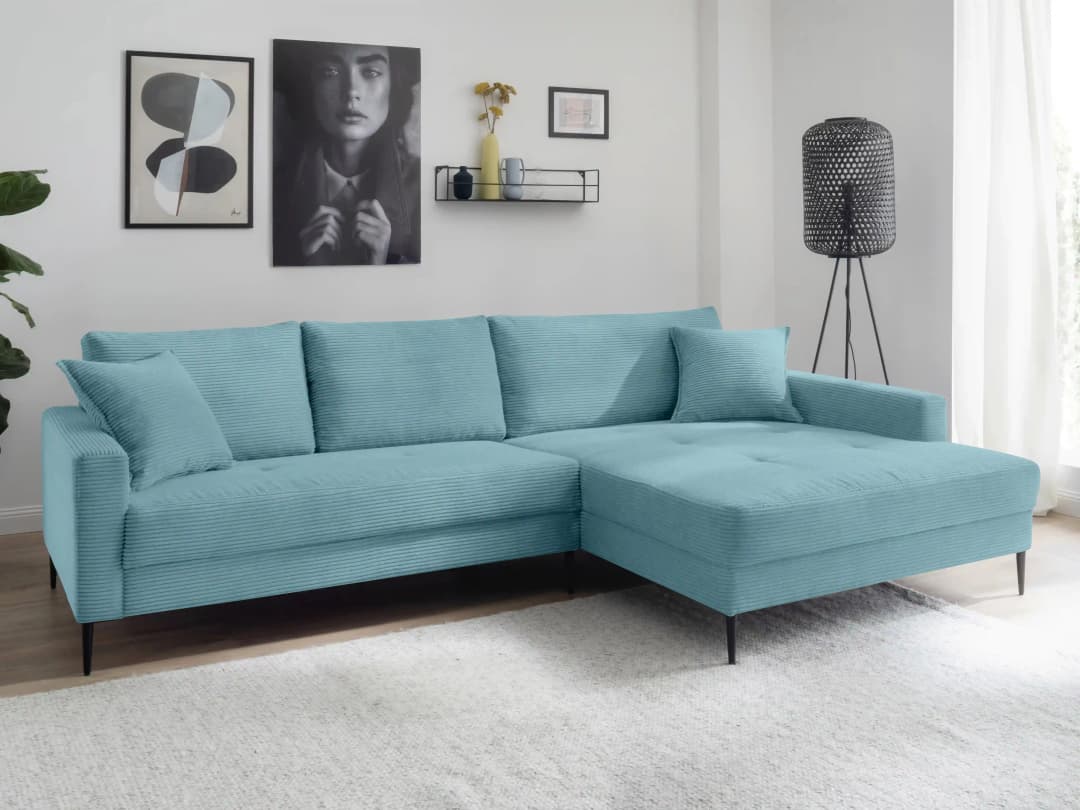 Ecksofa Happy | Türkis