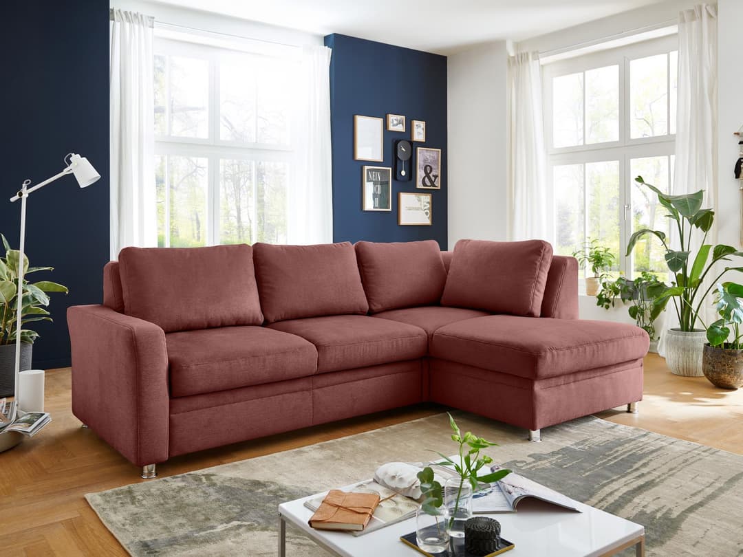 Ecksofa Metaponto | Rot