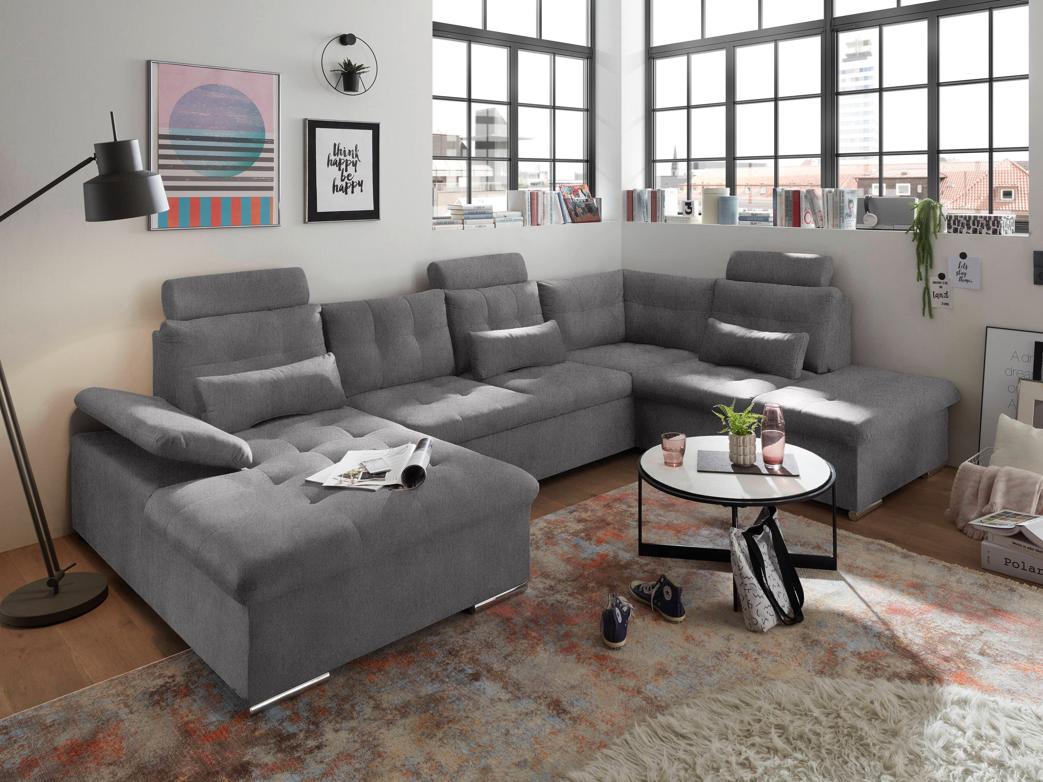 Kabs Wohnlandschaft Botan | Grau