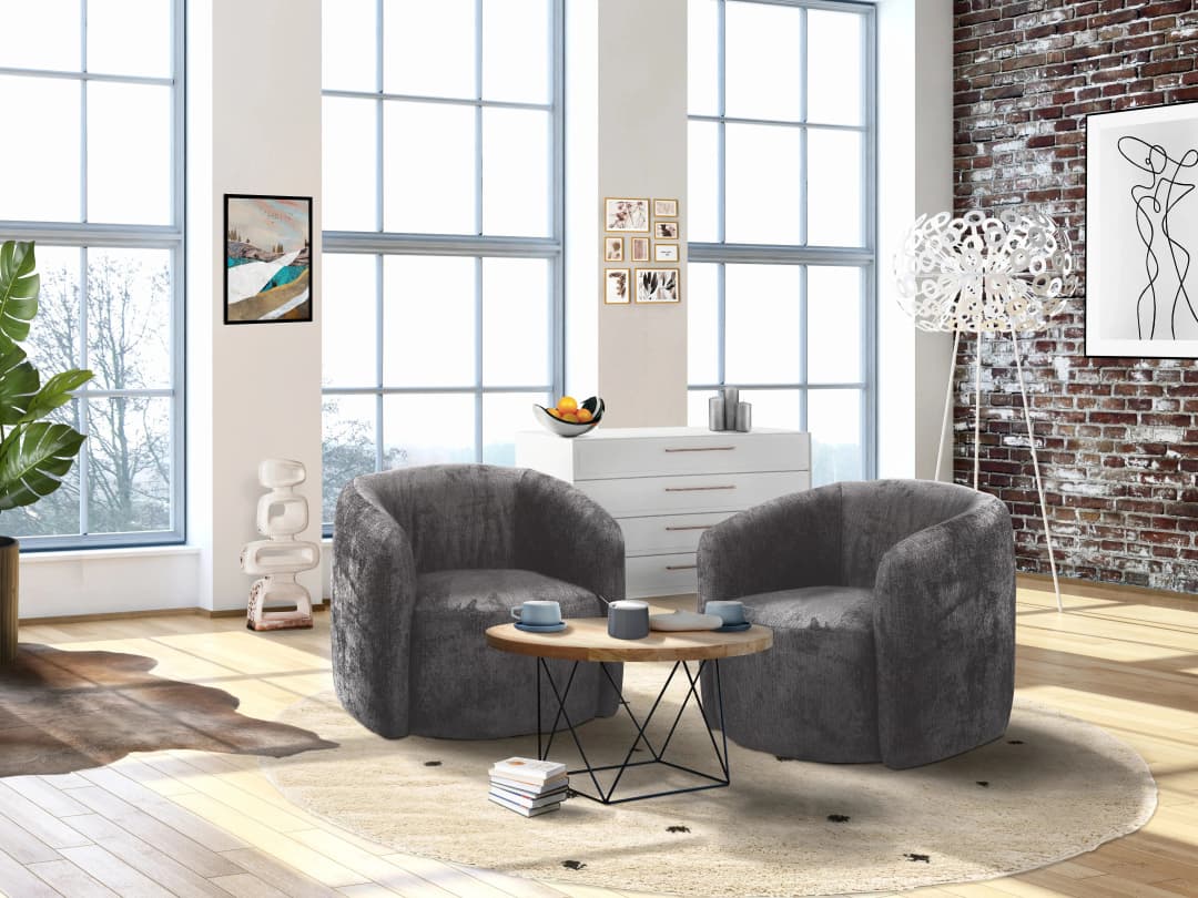 Kabs Sessel Maeve II | Grau