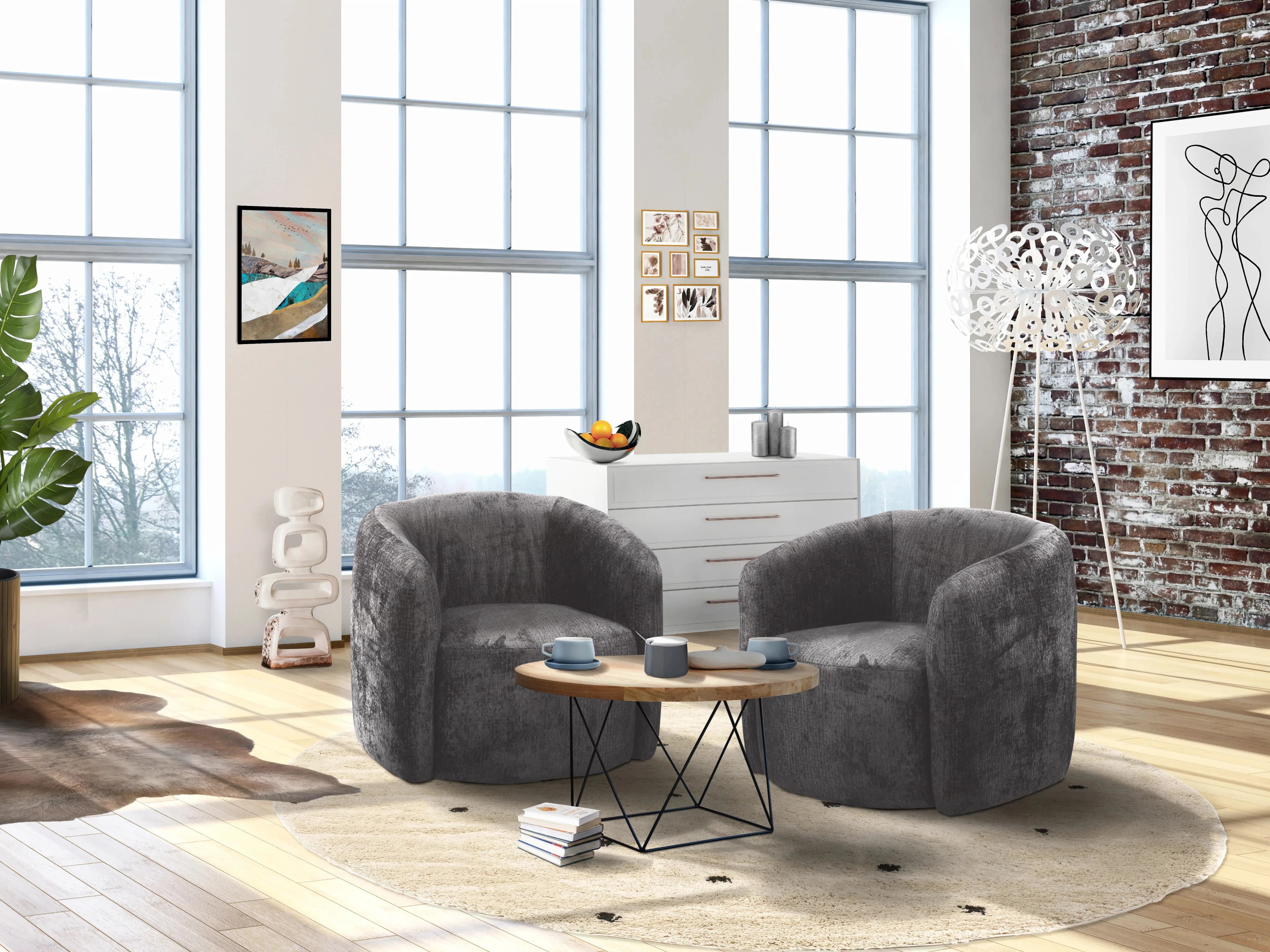 Kabs Sessel Maeve II | Grau