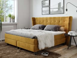Boxspringbett Salcedo | Gold