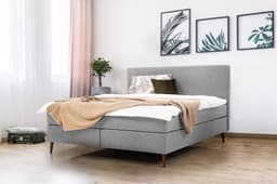 Boxspringbett Krucoli II | Grau