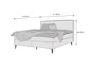 Boxspringbett Krucoli II | Grau 3