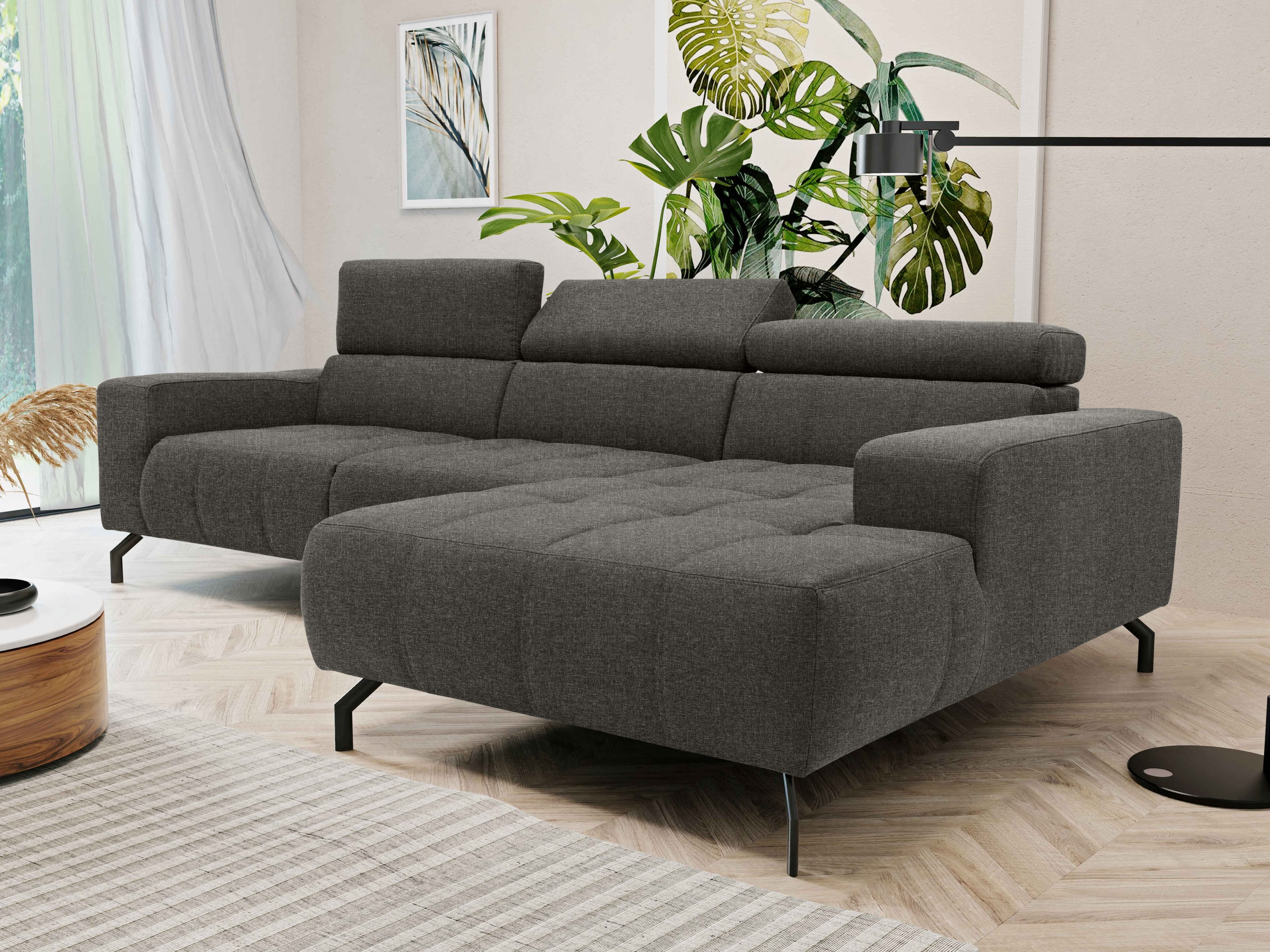 Ecksofa Dominic II | Grau