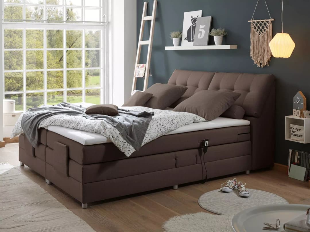 Boxspringbett Bresseo II | Braun