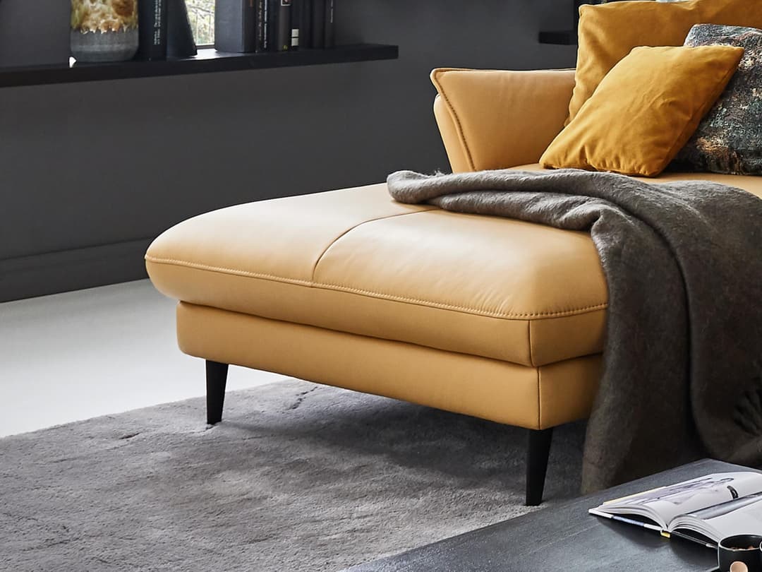 Ecksofa Haeta | Grau