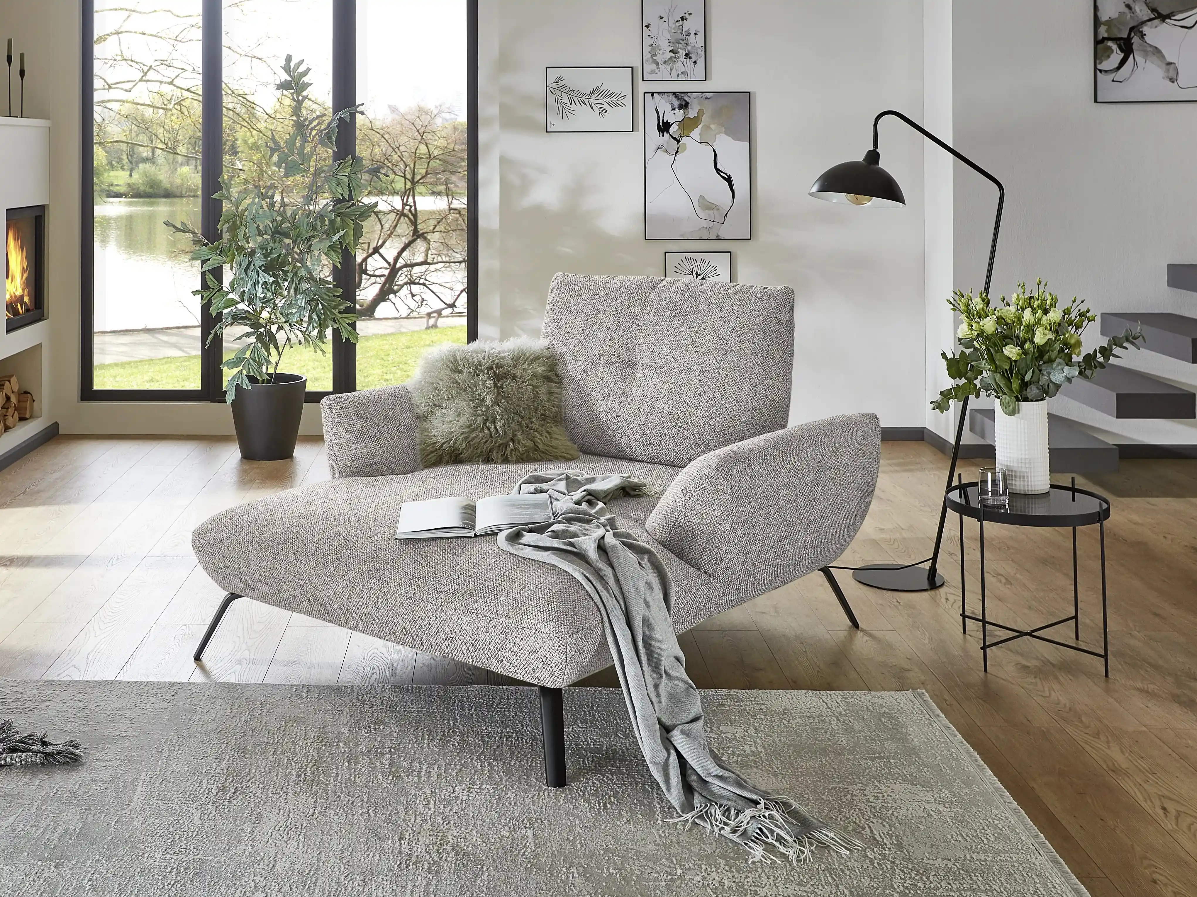 Sessel Paola VIII | Grau