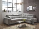 Ecksofa Ballack IV | Grau