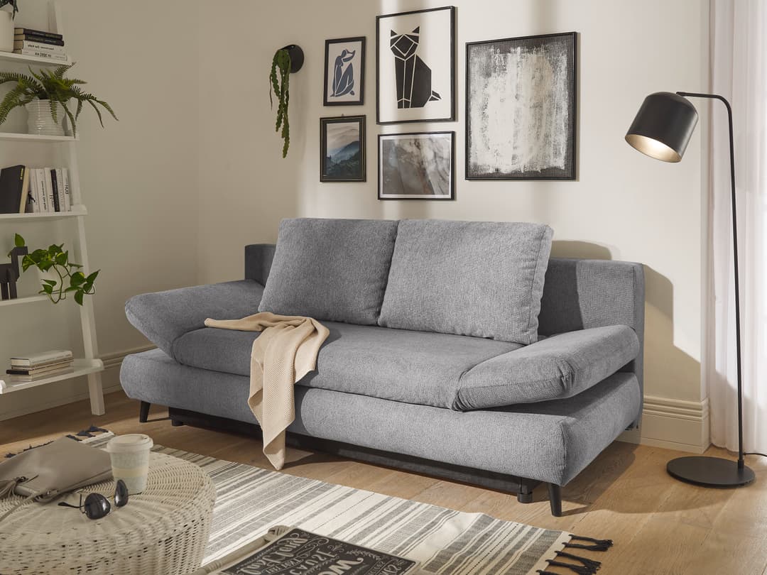 Schlafsofa Bonez | Grau