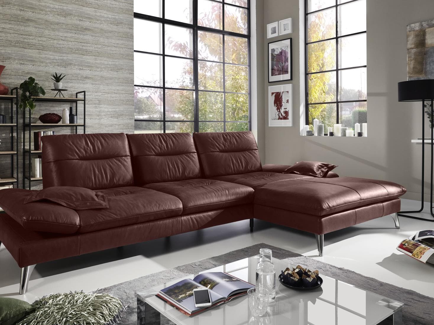 Ecksofa Penina IV | Braun