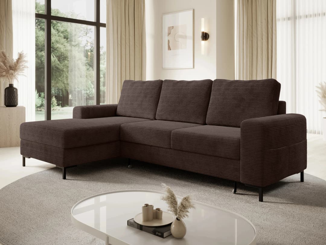 Ecksofa Salona | Braun