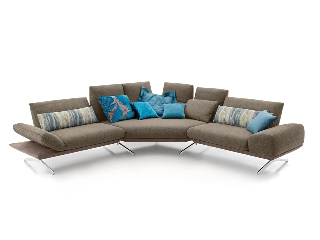 Ecksofa Elements VII | Braun