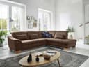 Ecksofa Preggio II | Braun