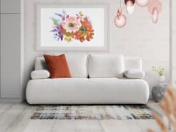 Schlafsofa Reute | Blau