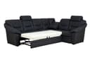Ecksofa Mesero III | Schwarz 2
