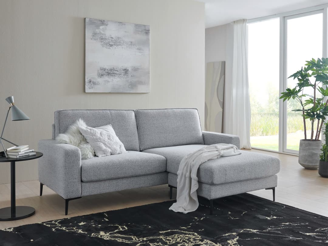 Ecksofa Vesper | Grau