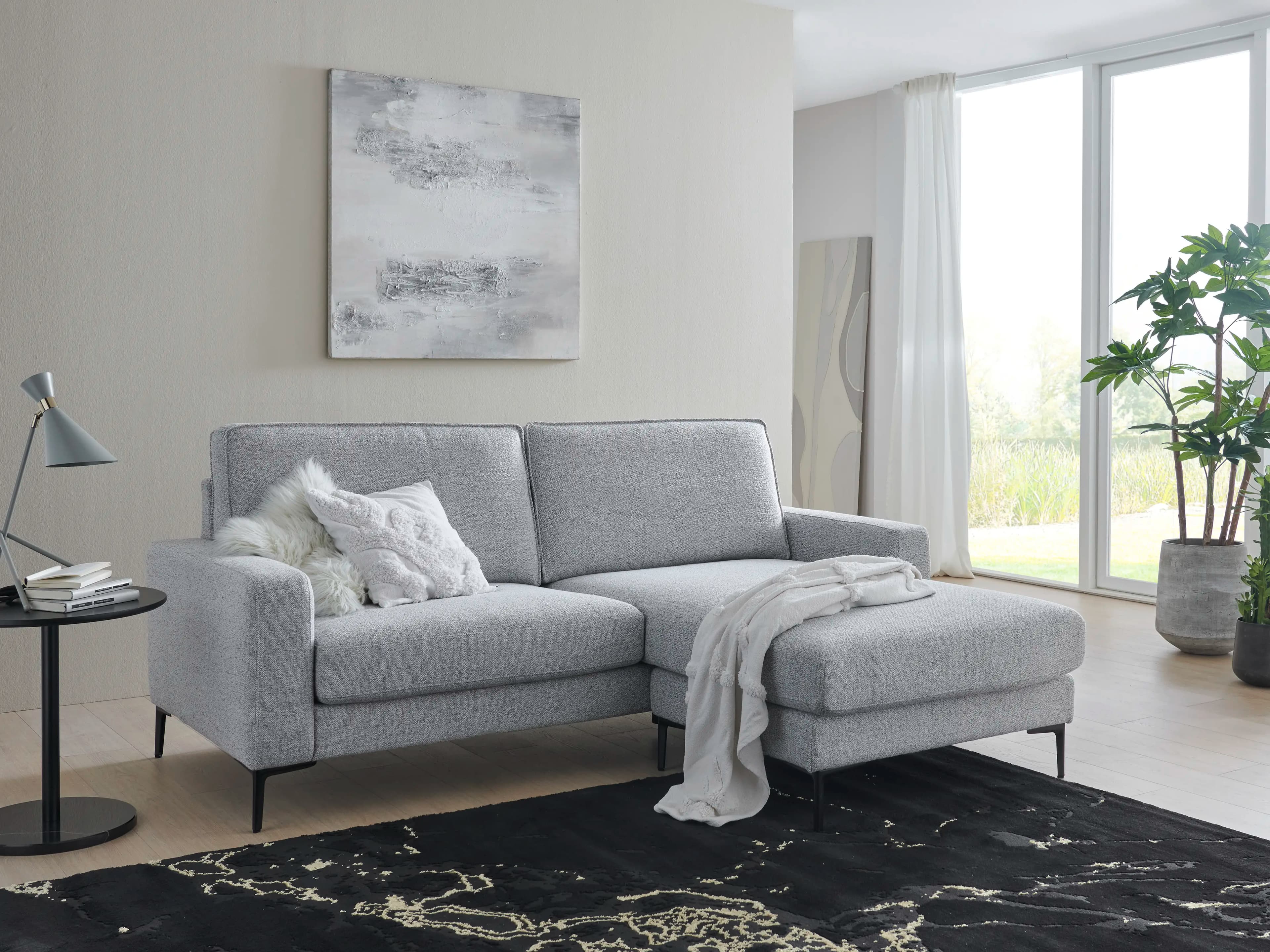 Ecksofa Vesper | Grau