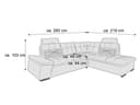 Ecksofa Bovolenta | Grau 4