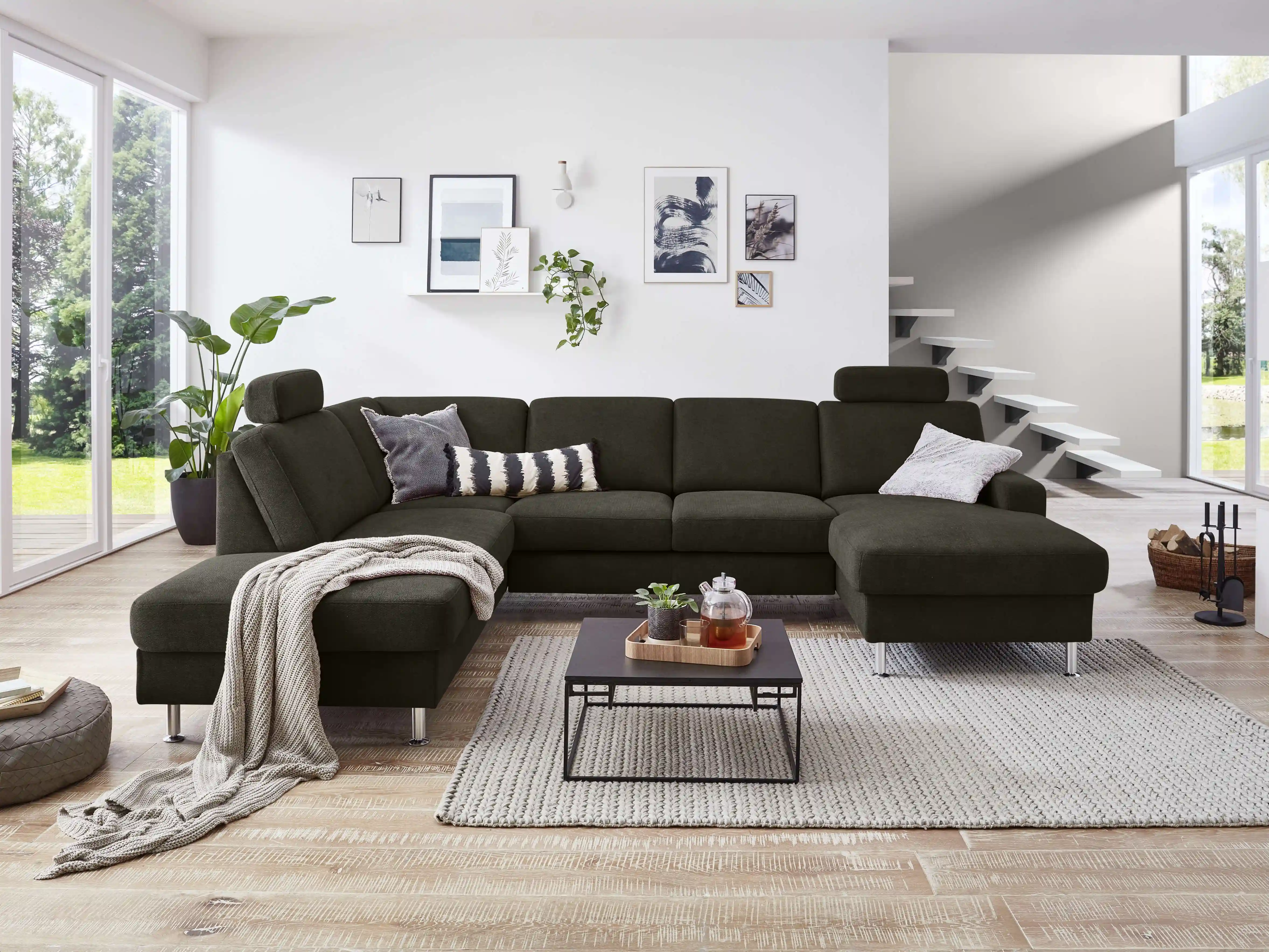 Wohnlandschaft Zena X | Braun