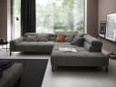 Ecksofa Chellini | Grau